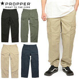 PROPPER プロッパー プロパー F5201 BDU CARGO TROUSER BUTTON FLY カーゴ パンツ バトル ドレス ユニフォーム トラウザー ボタン フライ パンツ ボトムス コットン リップストップ 6ポケット ミリタリー ストリート スケート アメカジ メンズ 4カラー 並行輸入品