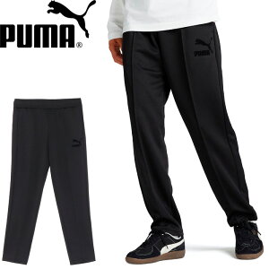 �ySALE�zPUMA �v�[�} 622912 T7 TRACK PANTS STRAIGHT T7�g���b�N�p���c�X�g���[�g �W���[�W�[�p���c �W���K�[�p���c �C�[�W�[ �{�g���X �X�|�[�c �g���[�j���O �W�� �X�g���[�g �X�|�[�c �����Y ���f�B