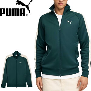 �ySALE�zPUMA �v�[�} 631858 T7 ALWAYS ON TRACK JACKET T7�I�[���E�F�C�Y�I���g���b�N�W���P�b�g �W���[�W �W���P�b�g �g�b�v�X ���M�����[�t�B�b�g �W�b�v�A�b�v �X�^���h�l�b�N �����Y ���f�B�[�X 3�J