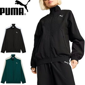 PUMA プーマ 631876 T7 OVERSIZED TRACK JACKET WV T7オーバーサイズドトラックジャケットウーブン ナイロン ジャージ ジャケット トップス リラックスフィット ジップアップ スタンドネック メンズ レディース 2カラー 国内正規 2025AW