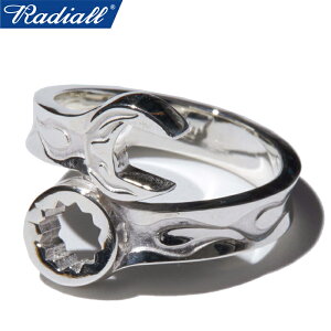 RADIALL ラディアル RAD-JWL038-01 CRAFTMAN - PINKY RING クラフトマン ピンキー リング 指輪 ジュエリー アクセサリー SILVER925 シルバー 925 スパナ メガネレンチ 工具 フレームス シンプル アメカジ ワー