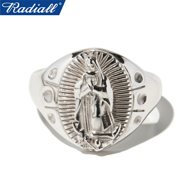 RADIALL ラディアル RAD-JWL062-01 CRADLE - PINKY RING クレイドルピンキー リング マリア 指輪 ジュエリー アクセサリー 9号 11号 13号 アメカジ ワーク ストリート シルバー 925 国内正規