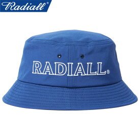 【SALE】RADIALL ラディアル RAD-20SS-HAT008 LOGOTYPE - BUCKET HAT ロゴタイプ バケット ハット 日本製 帽子 アメカジ ワーク ストリート スケート メンズ レディース 2カラー 国内正規 半額以下 60%OFF