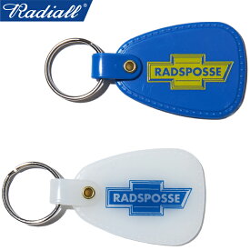 RADIALL ラディアル RAD-23SS-ACC009 POSSE WESTERN SADDLE KEY TAG ポッセ ウエスタン サドル キー タグ キーホルダー 蓄光 アメリカ製 雑貨 小物 ストリート アメカジ ワーク メンズ レディース 2カラー 国内正規