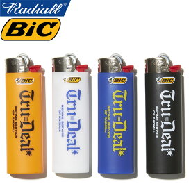 RADIALL ラディアル RAD-24SS-ACC001 TRUE DEAL BIC REGULAR LIGHTER トゥルーディール ビック レギュラー ライター フリントライター J26 ロゴ 喫煙具 グッズ 小物 雑貨 ストリート アメカジ ワーク メンズ レディース 4カラー 国内正規 2024SS