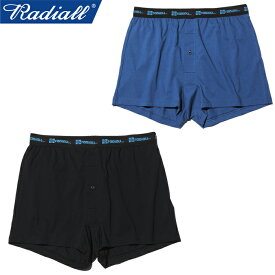 RADIALL ラディアル RAD-PAC047 COIL 1PAC BOXER SHORTS コイル 1パック ボクサートランクス ショーツ パンツ アンダーウェア 下着 ストリート ワーク アメカジ メンズ 2カラー 国内正規 2024SS