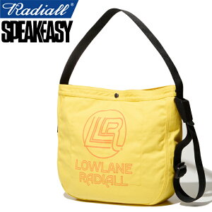 RADIALL × SPEAKEASY ���f�B�A�� × �X�s�[�N�C�[�W�[ RAD-SPEY012 MESS - NEWSPAPER BAG ���X�j���[�X�y�[�p�[�o�b�O �J�o�� ���|�� ���|�� �V�����_�[ ��� �G�R�o�b�O ���b�Z���W���[ �� �X�P�[�g �X�g