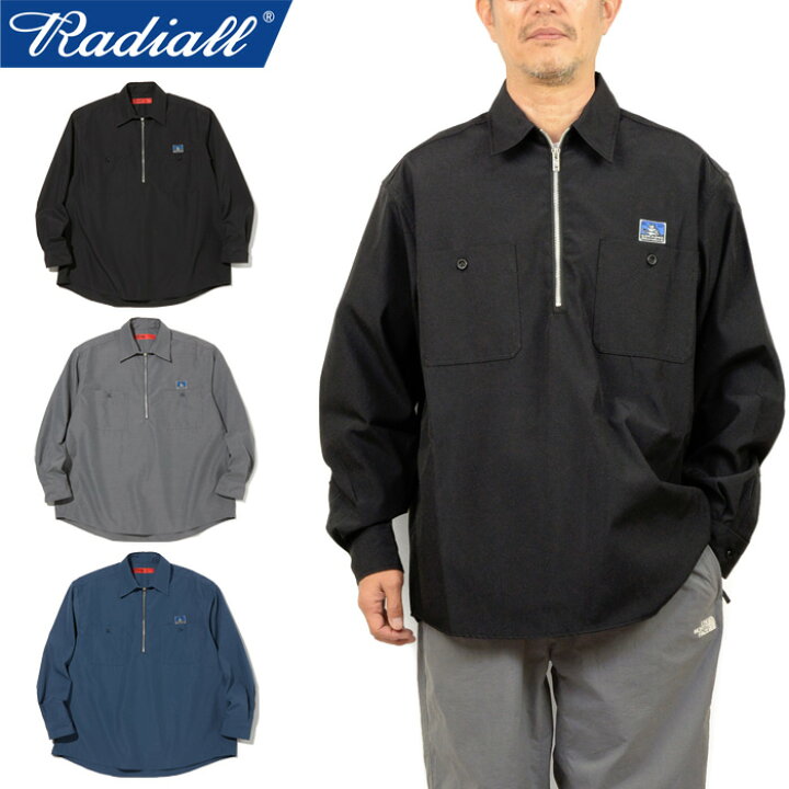 楽天市場】RADIALL ラディアル RAD-24AW-SH002 DOOBIE CAT HALF ZIP 