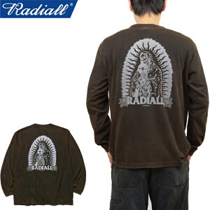 RADIALL × HIROTTON ���f�B�A�� × �q���b�g�� RAD-26NYM-CUT001 GUIDANCE - CREW NECK T-SHIRT L/S �K�C�_���X�N���[�l�b�NT�V���c�����O�X���[�u ����T ���� �g�b�v�X �~�X�g�u���[�`���H �X�g���[�g ���[�N �A