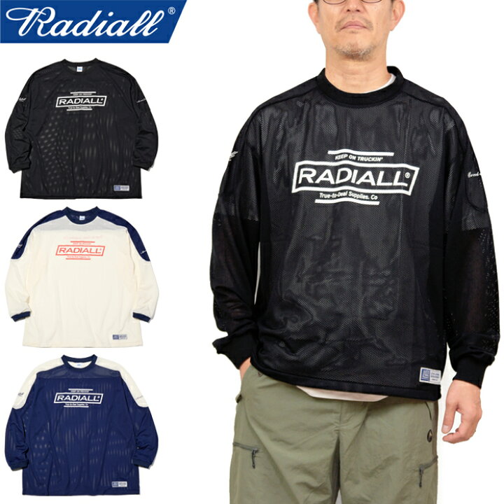 楽天市場】RADIALL ラディアル RAD-26SS-CUT013 LOADS - GAME SHIRT L 