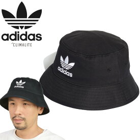 アディダス オリジナルス adidas Originals BHH18 バケットハット コア BUCKET HAT CORE AJ8995 FQ4641 IB9997 IS4629 トレフォイル サファリ スポーツ メンズ レディース UVカット 三つ葉 平天 帽子 4カラー 国内正規 2024SS 10%OFF セール