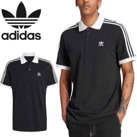 アディダス オリジナルス adidas Originals EEQ25 アディカラー クラシックス スリーストライプス ポロシャツ 3 STRIPES POLO IL2501 IL2502 II5776 トレフォイル 三つ葉 トップス ストリート メンズ レディース 鹿の子 半袖 3カラー 国内正規 2024SS