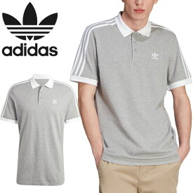 アディダス オリジナルス adidas Originals EEQ25 アディカラー クラシックス スリーストライプス ポロシャツ 3 STRIPES POLO IL2501 IL2502 II5776 トレフォイル 三つ葉 トップス ストリート メンズ レディース 鹿の子 半袖 3カラー 国内正規 2024SS