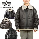 アルファ インダストリーズ ALPHA INDUSTRIES TA1718 B-3 フェイクムートンジャケット B-3 FAKE MOUTON JACKET 裏ボア フリース フライト ボンバー ミリタリー アウター メンズ レディース バイカー 軍物 合皮 防寒 保温 3カラー 国内正規 20%OFF セール
