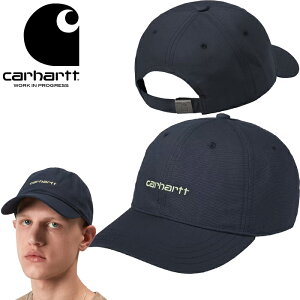 �J�[�n�[�gWIP Carhartt WIP I028876 �L�����o�X�X�N���v�g�L���b�v Canvas Script Cap �R�b�g���L���b�v �^�E�����[�X ���[�N �C�� �v���O���X �����Y ���f�B�[�X �ϋv �X�q 2�J���[ �������K 2026SS
