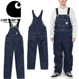 カーハートWIP Carhartt WIP I022946 ビブ オーバーオール BIB OVERALL デニム ツナギ パンツ オールインワン サロペット ボトムス ストリート ワーク イン プログレス メンズ レディース 0101 ブルーリジッド 国内正規 2022AW