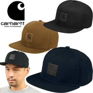 �J�[�n�[�gWIP Carhartt WIP I023099 ���S�L���b�v LOGO CAP �X�N�G�A���x�� �_�b�N �t���b�g�o�C�U�[ �X�i�b�v�o�b�N �X�g���[�g ���[�N �C�� �v���O���X �����Y ���f�B�[�X �ϋv �X�q 3�J���[ ������