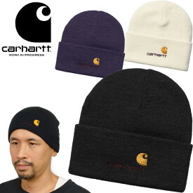 カーハートWIP Carhartt WIP I025386 アメリカン スクリプト ビーニー AMERICAN SCRIPT BEANIE ニット キャップ ショート ビーニー ストリート ワーク イン プログレス メンズ レディース ニット帽 防寒 保温 帽子 3カラー 国内正規 2023AW