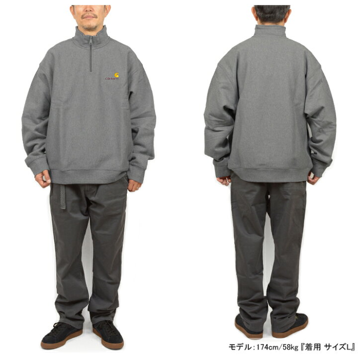 楽天市場】カーハートWIP Carhartt WIP I027014-22F ハーフジップ  