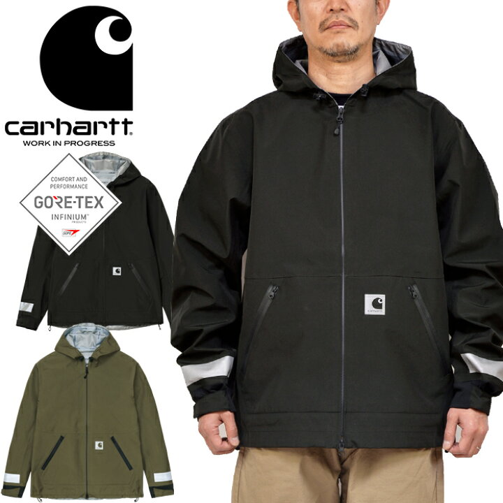 楽天市場 カーハート Wip Carhartt Wip I0218 ゴアテックス リフレクト アクティブ ジャケット Gore Tex Reflect Active Jacket インフィニアム マウンテンパーカー アウトドア ワーク イン プログレス メンズ レディース 防風 防水 耐久 2カラー 国内正規 21ss 30