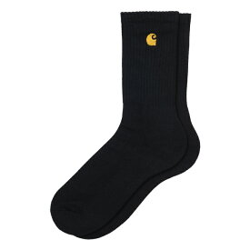 カーハートWIP Carhartt WIP I029421 チェイス ソックス CHASE SOCKS 1P 靴下 ミドル丈 Cロゴ 刺繍 アウトドア ワーク イン プログレス メンズ レディース 雑貨 下着 7カラー 国内正規