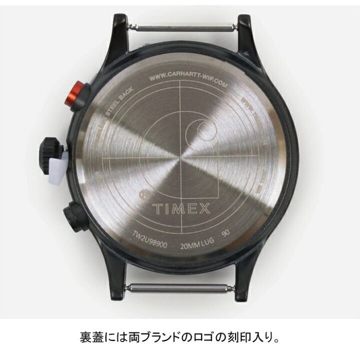 楽天市場】カーハートWIP×タイメックス Carhartt WIP×TIMEX I029862 