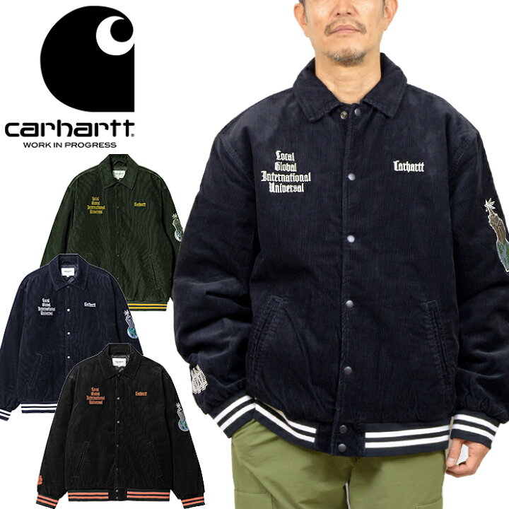 楽天市場】カーハートWIP Carhartt WIP I030819 レターマン ジャケット  