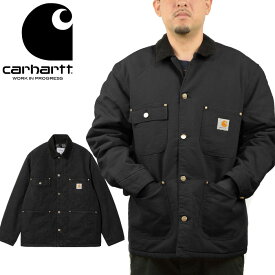 カーハートWIP Carhartt WIP I027357 オリジナル チョア コート OG CHORE COAT ダックキャンバス カバーオール ジャケット 裏キルティング アウター ストリート ワーク イン プログレス メンズ レディース 耐久 防寒 2カラー 国内正規 2023AW