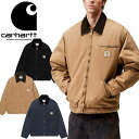 カーハートWIP Carhartt WIP I035614 OG デトロイトジャケット OG Detroit Jacket ダックキャンバス カバーオール ジャケット ブルゾン 裏キルティング アウター ワーク イン プログレス メンズ レディース 耐久 保温 防寒 3カラー 国内正規 2025AW