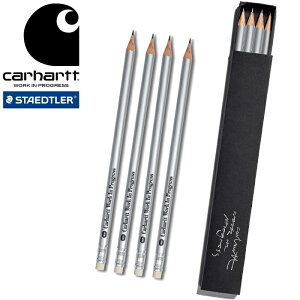 カーハートWIP Carhartt WIP I034052-24F ステッドラー ペンシルセット STAEDTLER CARHARTT WIP PENCIL SET 鉛筆 4本セット ワーク イン プログレス メンズ レディース 文房具 筆記用具 雑貨 95XX シルバー 国内正