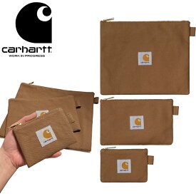 カーハートWIP Carhartt WIP I034758 キャンバスポーチセット CANVAS POUCH SET 3個セット バッグインバッグ クラッチバッグ セカンドバッグ ワーク イン プログレス メンズ レディース 撥水 耐久 小物入れ 小銭入れ 鞄 3カラー 国内正規 2025SS