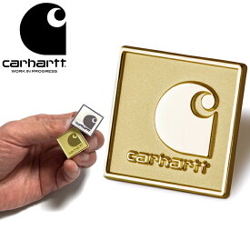 カーハートWIP Carhartt WIP I036602 スクエアラベルピン Square Label Pin ピンバッチ ピンズ ゴールド シルバー バタフライクラッチ ウィップ ワークインプログレス スケート アクセサリー メンズ レディース コレクター 小物 雑貨 2カラー 国内正規 2026SS