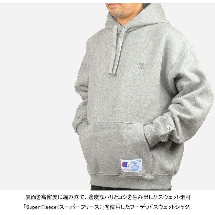 楽天市場】チャンピオン Champion C3-W127 スーパーフリース プル  