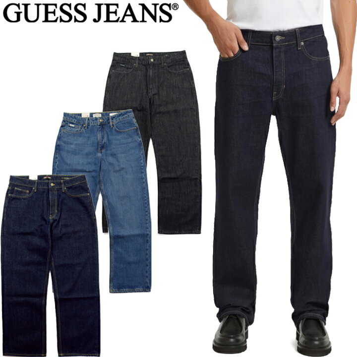楽天市場】ゲス ジーンズ GUESS JEANS リラックスデニムパンツ G18 