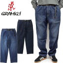 グラミチ Gramicci G5SU-P083 ストレッチデニムルーズテーパードリッジパンツ STRETCH DENIM LOOSE TAPERED RIDGE PANT イージー インディゴ クライミング アメカジ アウトドア メンズ レディース ボトムス 2カラー 国内正規 2025AW 10%OFF セール