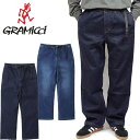 グラミチ Gramicci GMP5-SJP13 ストレッチデニムレギュラーフィットパンツ STRETCH DENIM REGULAR FIT PANT イージー クライミング アメカジ アウトドア メンズ レディース ボトムス 2カラー 国内正規 2025AW 10%OFF セール