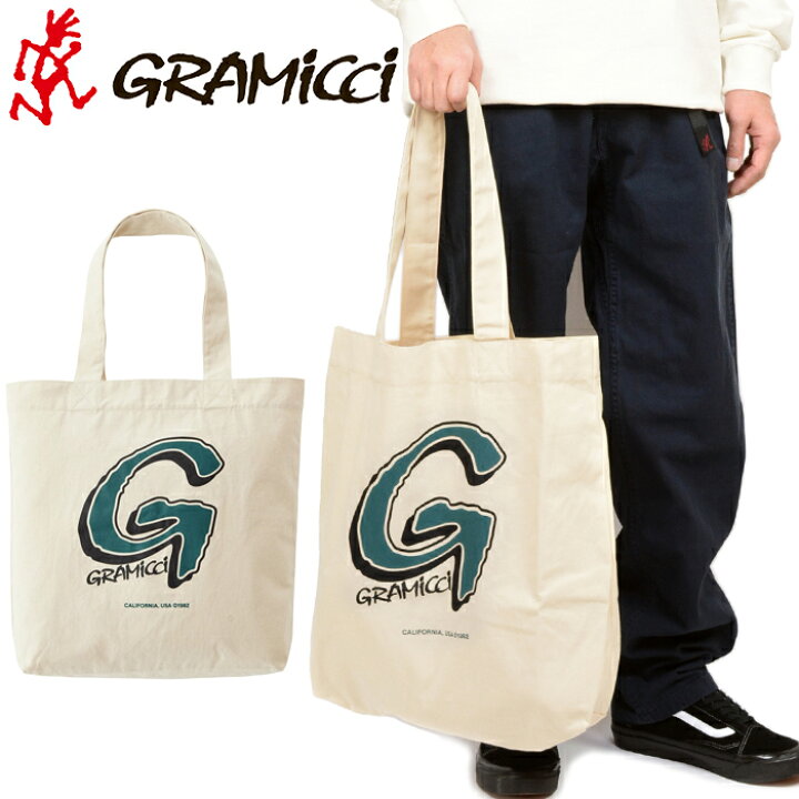 楽天市場】グラミチ Gramicci G2SA-093 G-ロゴ トート G-LOGO TOTE 