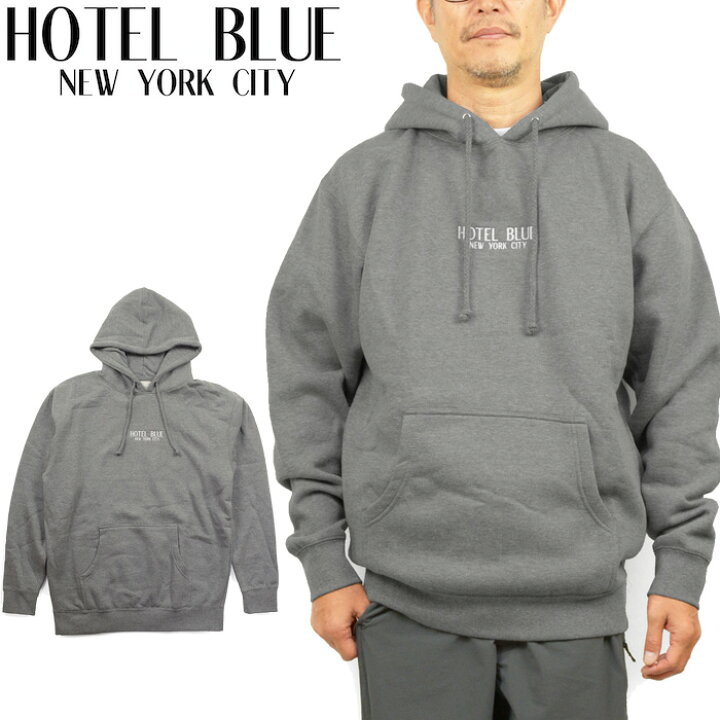 楽天市場】ホテルブルー HOTEL BLUE SU-22 ロゴ フーディー LOGO HOODY 