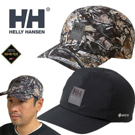 ヘリーハンセン HELLY HANSEN HC92436 HHアングラー GTX キャップ HHANGLER GTX CAP ゴアテックス アウトドア メンズ レディース カモ 迷彩 フィッシング 釣り 防水 透湿 撥水 防風 耐久 帽子 2カラー 国内正規 2024SS