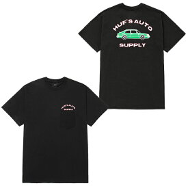 ハフ HUF TS01938 チョップ ショップ ポケット Tシャツ CHOP SHOP S/S POCKET TEE ポケT プリント グラフィック カットソー トップス ストリート スケボー メンズ レディース 半袖 2カラー 国内正規 30%OFF セール