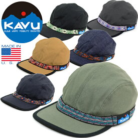 カブー KAVU 11863001 19810114 110 ストラップ キャップ STRAP CAP ウエービングテープ キャンプ ジェット コットン キャンバス デニム アウトドア メンズ レディース アメリカ製 帽子 6カラー 国内正規