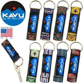 カブー KAVU 11863015 910 キーチェーン KEY CHAIN ウエービングテープ キーホルダー アウトドア メンズ レディース アメリカ製 雑貨 8カラー 国内正規 2022SS