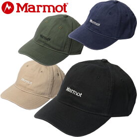マーモット Marmot TOASJC34 ベーシック ベースボール キャップ BASIC BASEBALL CAP コットン アウトドア キャンプ ハイキング メンズ レディース UVカット 登山 製品洗い加工 帽子 4カラー 国内正規 2021AW