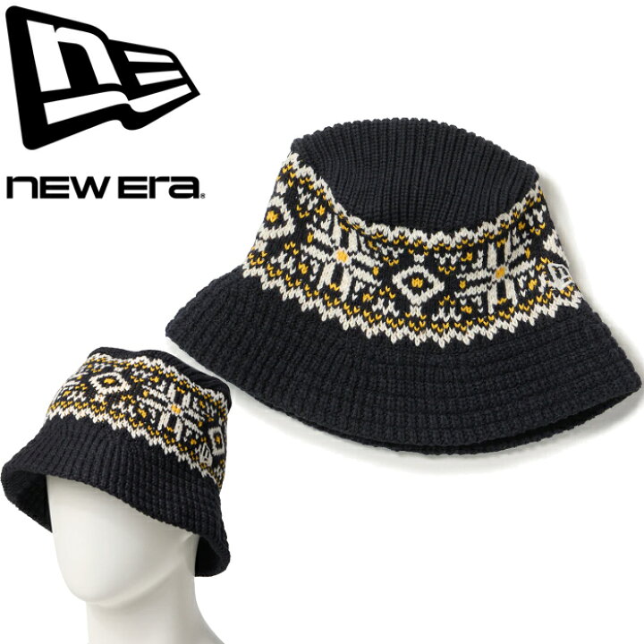 楽天市場】ニューエラ×中津川吾郎 New Era 14703366 ニットバケット 