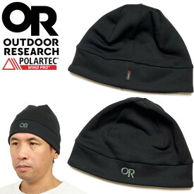 アウトドアリサーチ Outdoor Research 243592 19842589 ウィンド プロハット WIND PRO HAT ポーラテック ビーニー ワッチ キャップ ハードフェイスフリース アウトドア メンズ レディース 撥水 防風 耐久 透湿 保温 ニット帽 帽子 ブラック 国内正規 2023AW