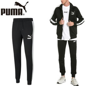 プーマ PUMA 530098 アイコニック トラック パンツ ICONIC T7 TRACK PANT ジャージ ジョガー ストレッチ ボトムス セットアップ メンズ レディース 2カラー 国内正規 2023AW 20%OFF セール