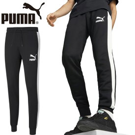 プーマ PUMA 531390 アイコニック トラック パンツ ICONIC T7 TRACK PANT ジャージ ジョガー ストレッチ トレーニング ジム ボトムス メンズ レディース 2カラー 国内正規 2024SS