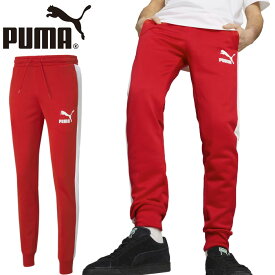 プーマ PUMA 531390 アイコニック トラック パンツ ICONIC T7 TRACK PANT ジャージ ジョガー ストレッチ トレーニング ジム ボトムス メンズ レディース 2カラー 国内正規 2024SS