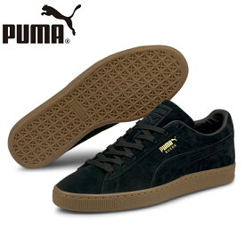 プーマ PUMA 381174-01 スウェード ガム SUEDE GUM クラシック スエード スニーカー バスケット シューズ メンズ スポーツ 靴 プーマブラックガム 国内正規 2024SS