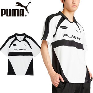 プーマ PUMA 631242 フットボール ジャージ シャツ FOOTBALL JERSEY SHIRT ゲームシャツ サッカー Tシャツ リラックスフィット モーター スポーティ メンズ レディース ユニセックス 吸水 速乾 半袖 2カ